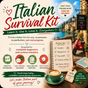 Italian Survival Kit card