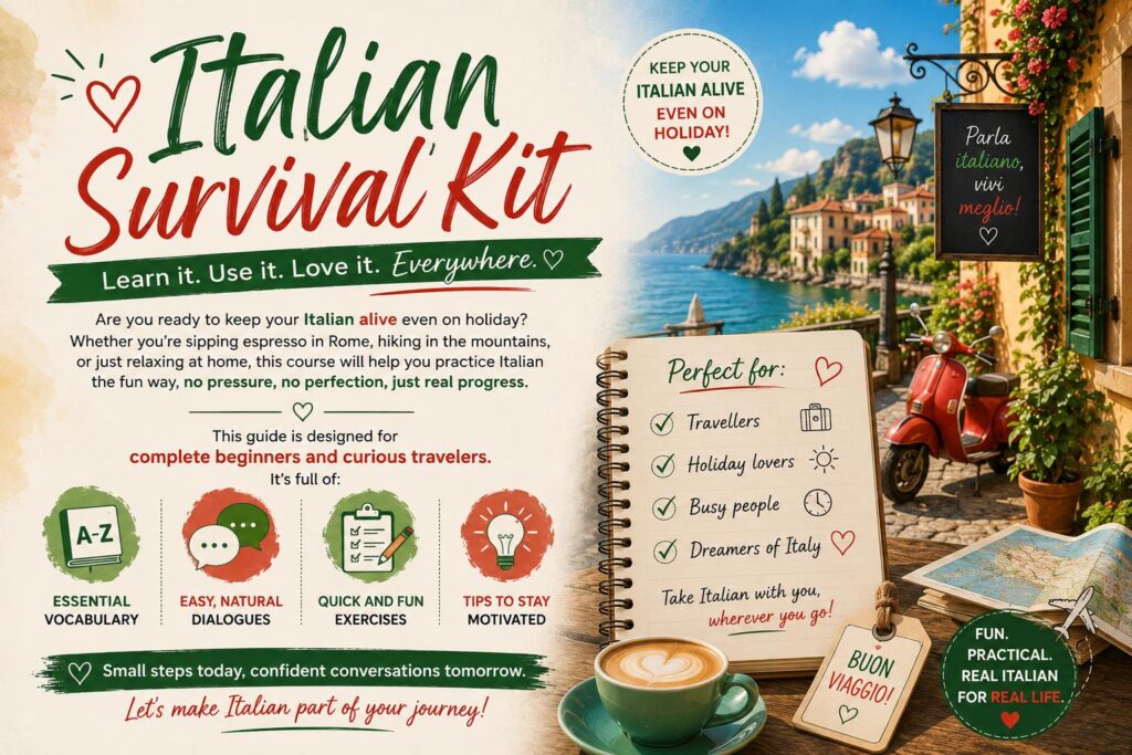 Italian Survival Kit poster
