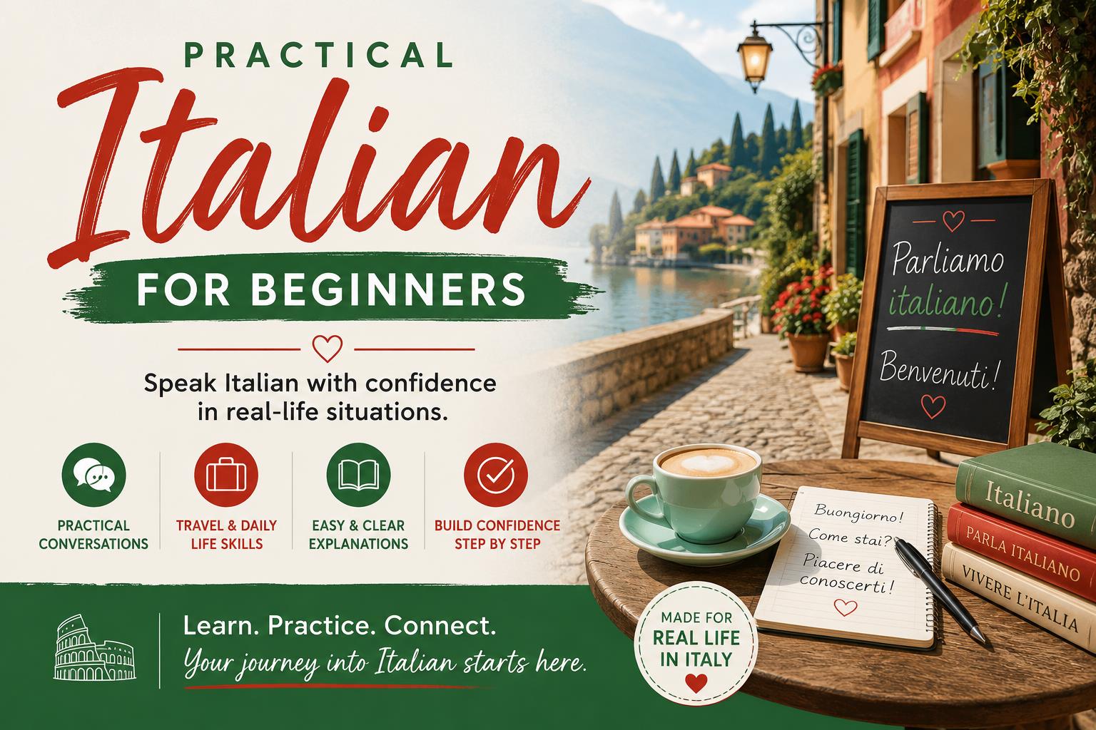 Practical Italian for beginners
